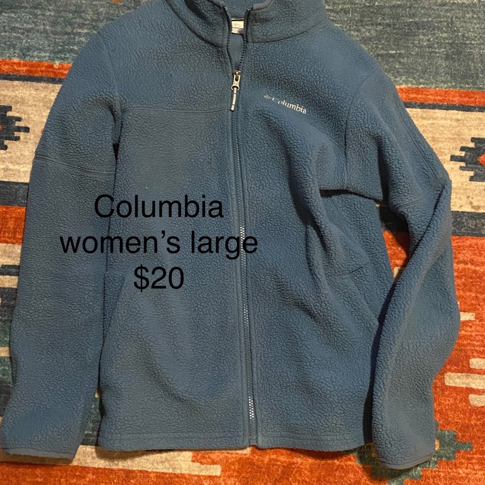 Columbia Women's Teal Fleece Jacket